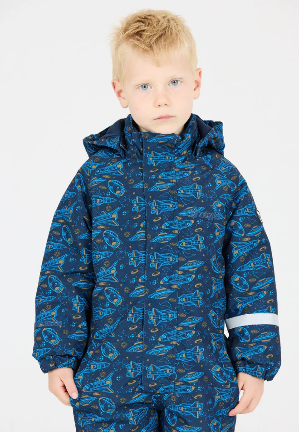 ZIG ZAG Tower Printet flyverdragt W-PRO 10000 - Navy- Flyverdragter