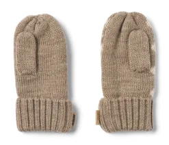 Wheat Towsi Jacquard Luffer - Grey camel melange- Luffer & Vanter