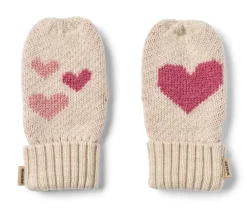 Wheat Towsi Jacquard Luffer - Offwhite melange- Luffer & Vanter