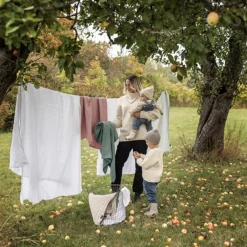 VINTER & BLOOM Tæppe, muslin - Silver Rose-Børn Tæpper