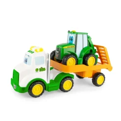 John Deere Transport-sæt med lys og lyde- Legetøjsbiler