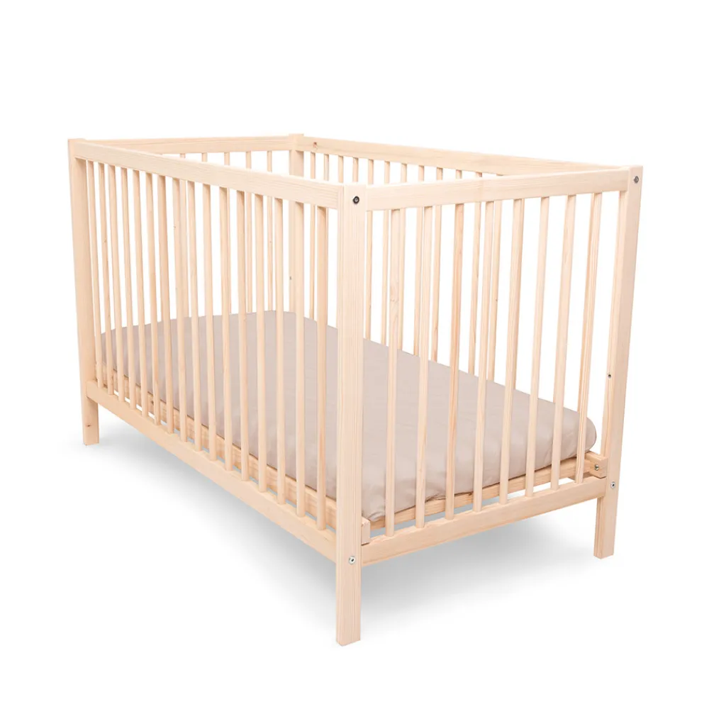 Kukka Tremmeseng 60x120 - natur-Børn Tremmesenge