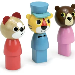 Vilac Træklegetøj - Bus- Trælegetøj|Trækdyr