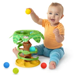 Bright Starts Tropical Twirl kuglebane legetøj- Kuglebaner