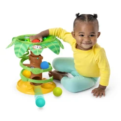 Bright Starts Tropical Twirl kuglebane legetøj- Kuglebaner