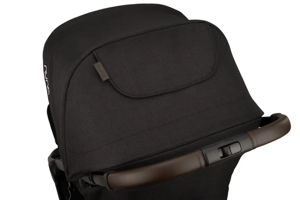 Nuna TRVL - Caviar (2024)- Klapvogne Med Flade Sæder