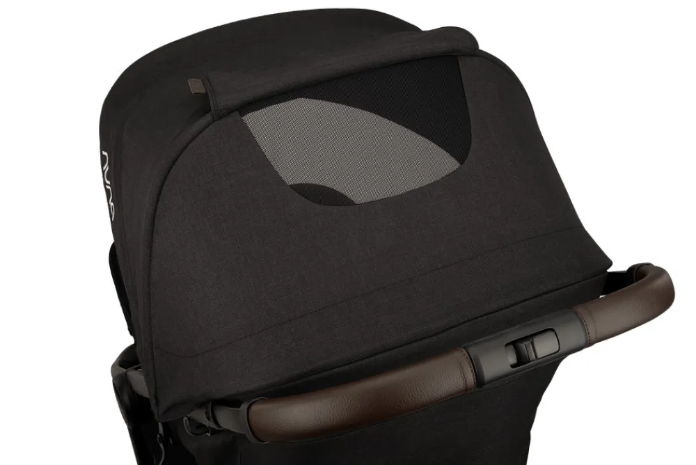 Nuna TRVL - Caviar (2024)- Klapvogne Med Flade Sæder