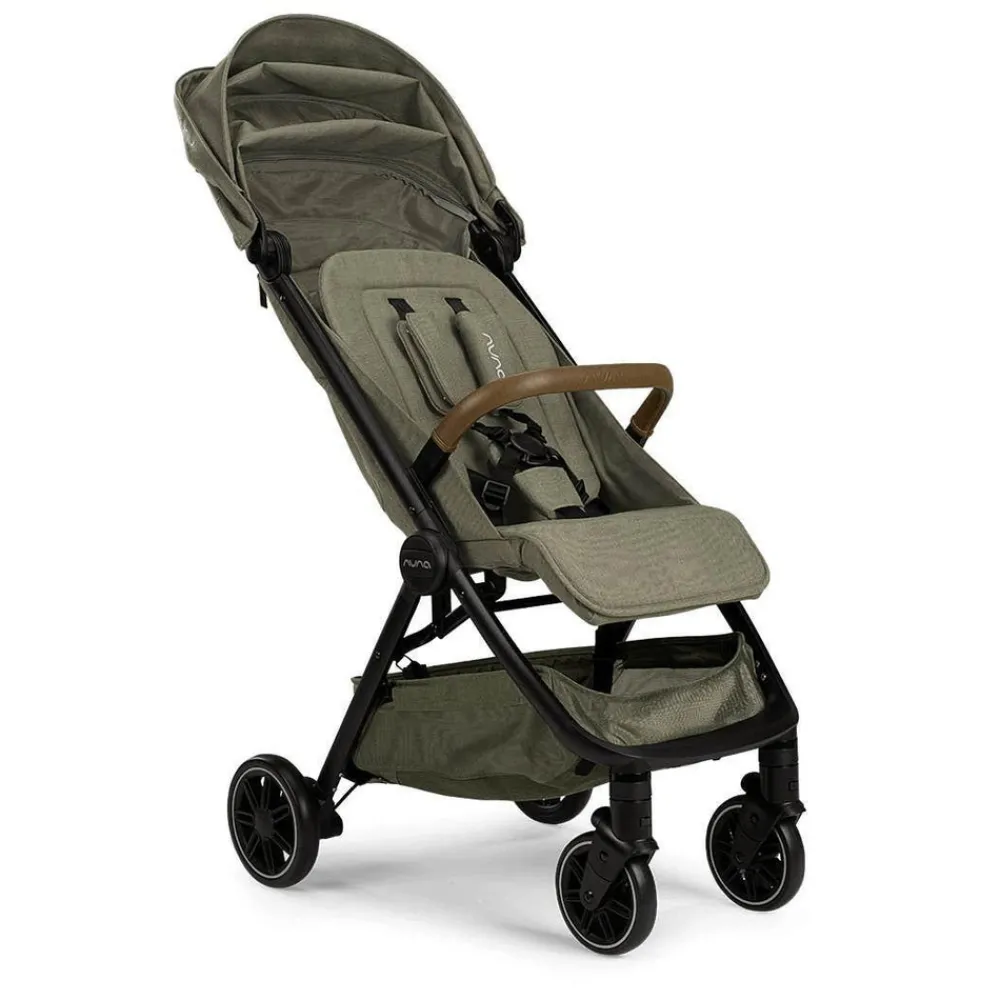 Nuna TRVL - pine- Klapvogne Med Flade Sæder