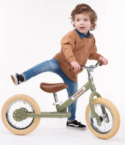 Trybike 3-Hjul, Grøn- Løbecykler & Cykler