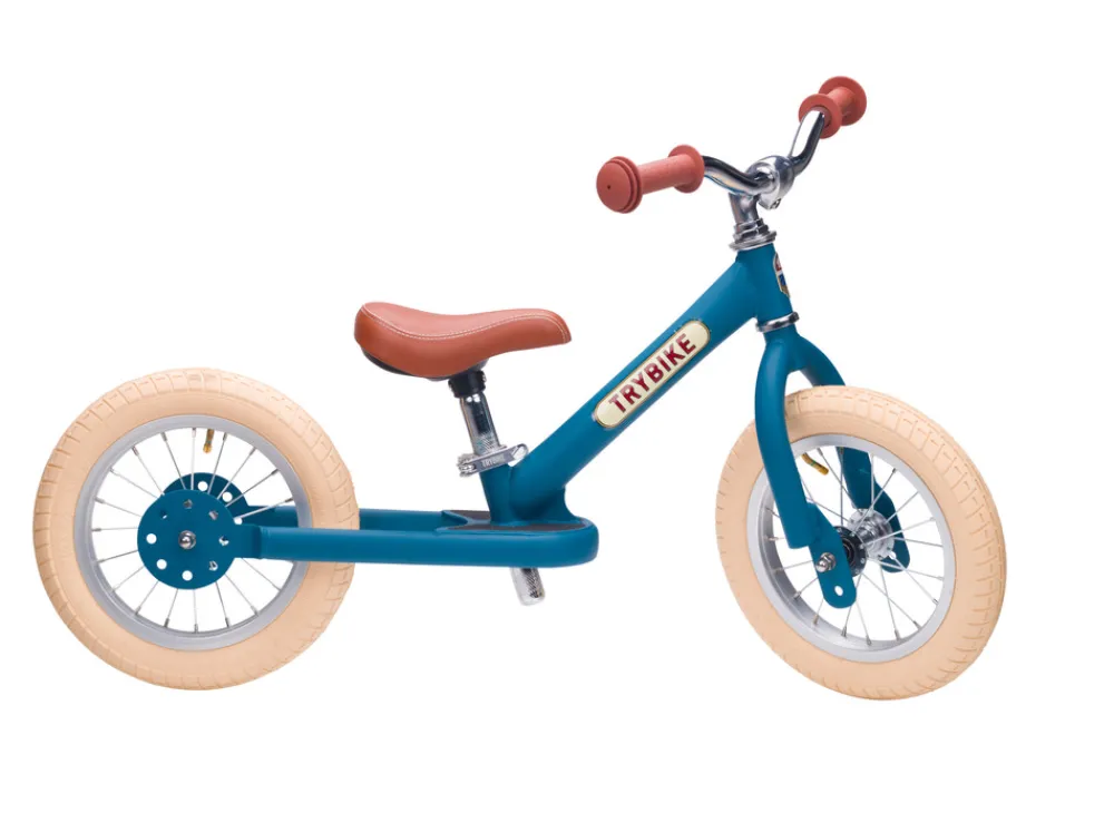 Trybike 3-Hjul, Vintage Blå- Løbecykler & Cykler