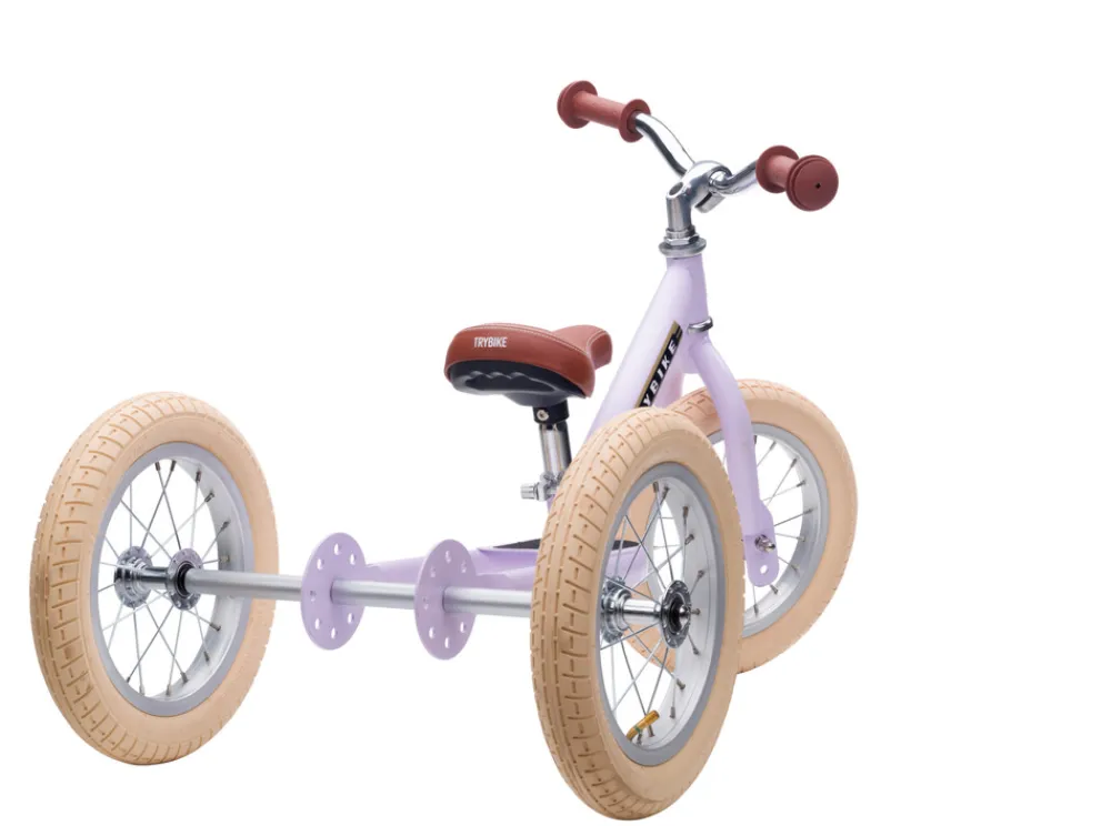 Trybike 3-Hjul, Vintage Lilla- Løbecykler & Cykler