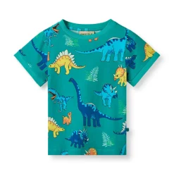 Småfolk T-shirt - Teal- T-Shirts & Toppe