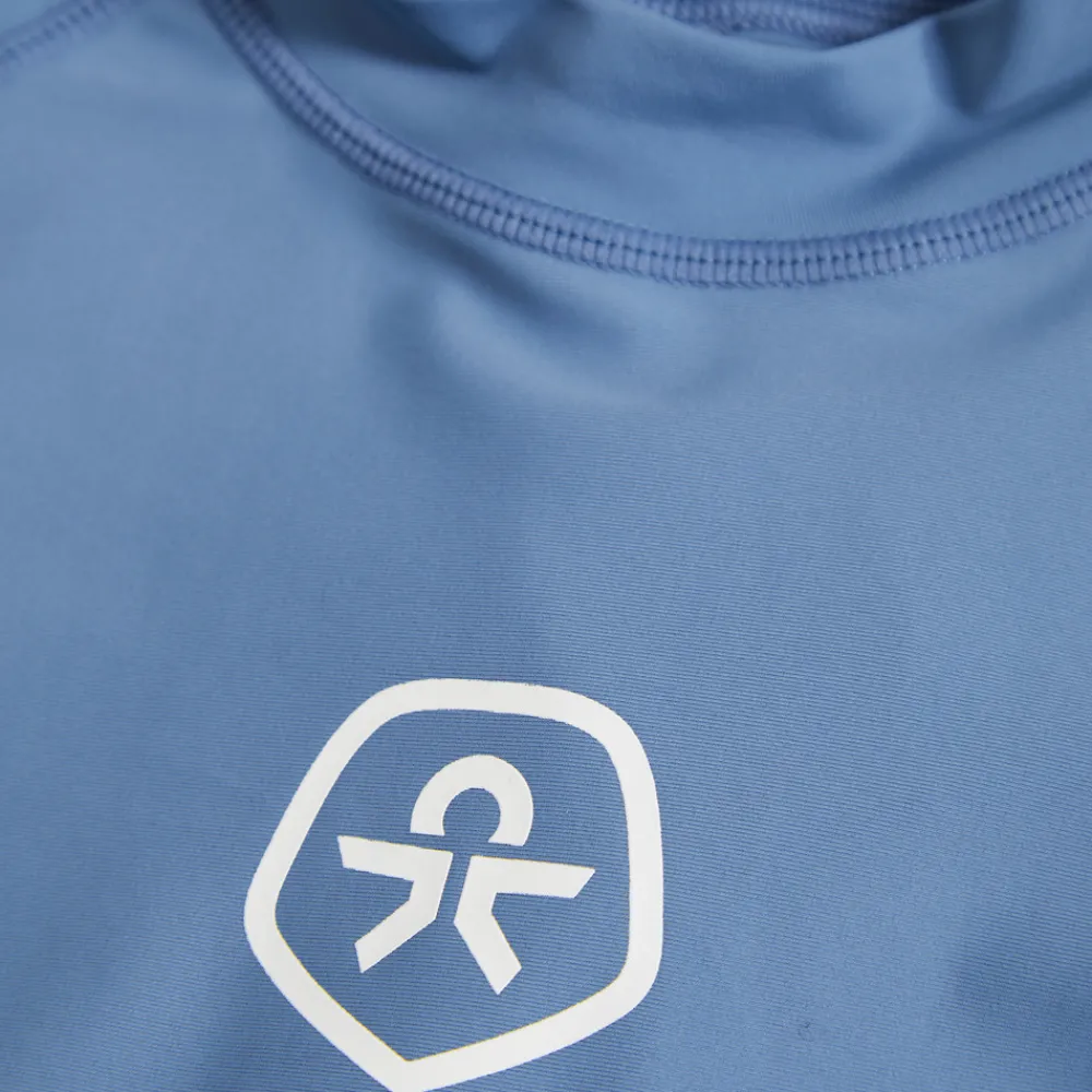 Color Kids T-shirt langærmet - Coronet Blue- Badeshorts & Bluser