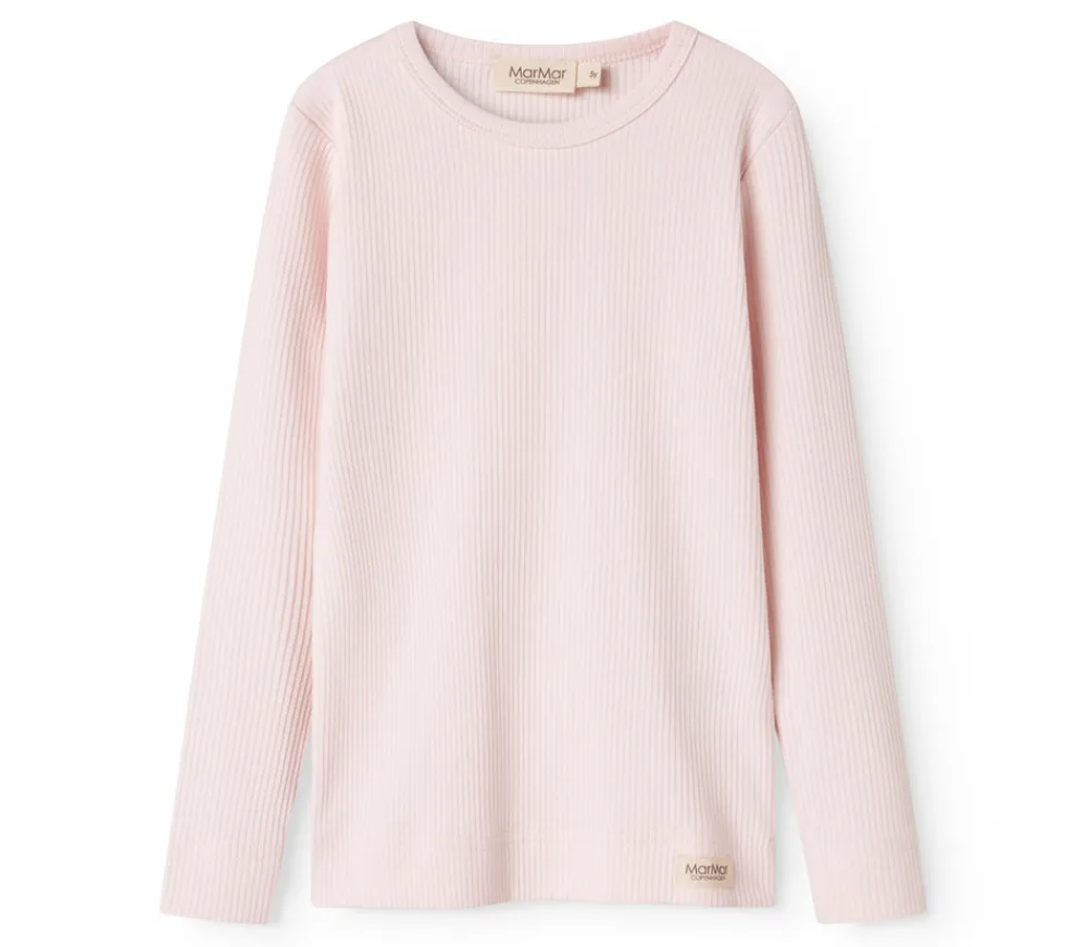 MarMar Copenhagen T-shirt, langærmet - Rosa- T-Shirts & Toppe|Bluser