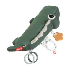 Done By Deer Tummy time aktivitetslegetøj - Croco, Grøn- Aktivitetslegetøj