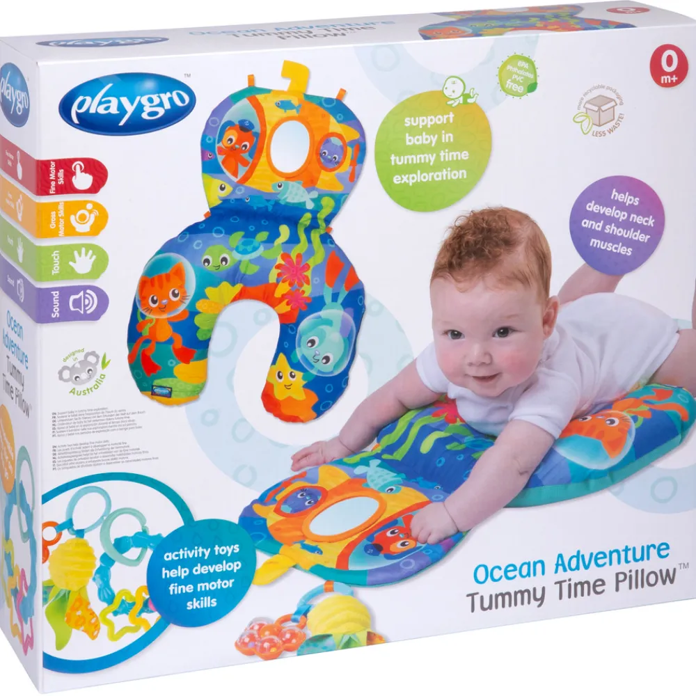 Playgro Tummy time pude, havet- Aktivitetslegetøj