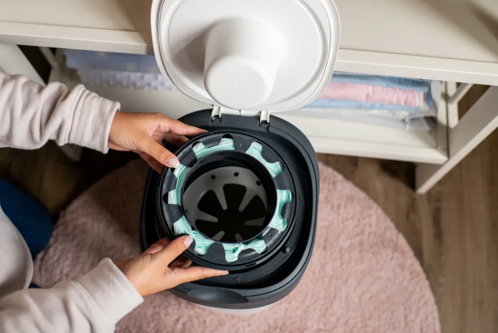 Tommee Tippee Twist&Click blespand - hvid- Pusleudstyr Diverse