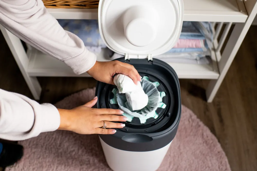 Tommee Tippee Twist&Click blespand - hvid- Pusleudstyr Diverse