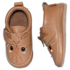 Melton Ugle læder hjemmesko - Biscuit- Hjemmesko