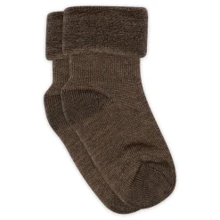 MP Denmark Uld Ankelstrømpe Terry - Brown Melange- Strømper|Uldstrømper & Uldstrømpebukser