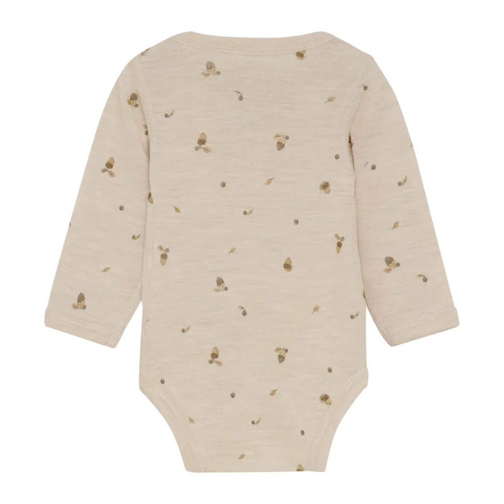 BeKids Uld Body Langærmet - Aop - 2020- Uldbodyer|Bodystocking Langærmet