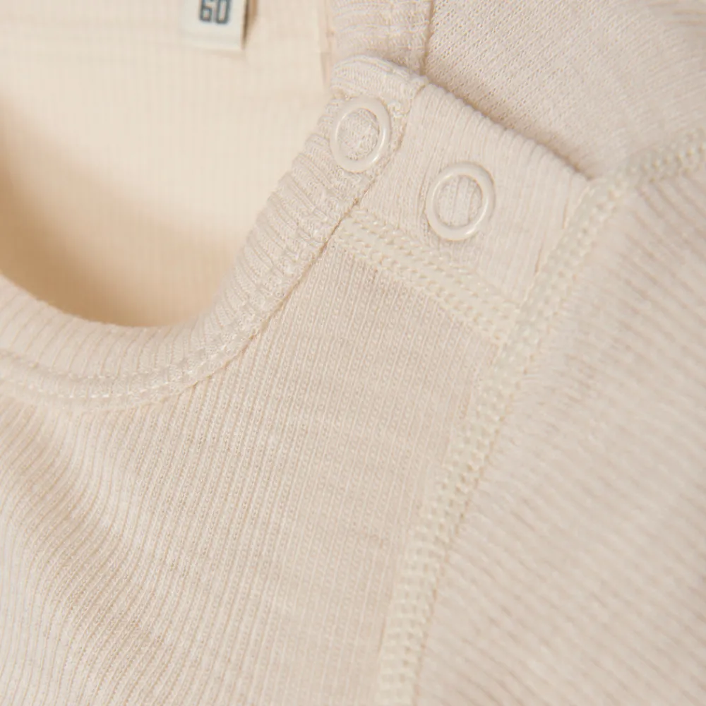 BeKids Uld body ls - solid - 2020- Uldbodyer|Bodystocking Langærmet