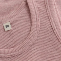 BeKids Uld body uden ærmer - Starling Melange- Uldbodyer|Bodystocking U. Ærmer