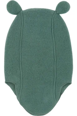 Mikk-Line Uld elefanthue med ører - Balsam green- Elefanthuer & Huer|Uldhuer, Uldvanter & Uldfutter