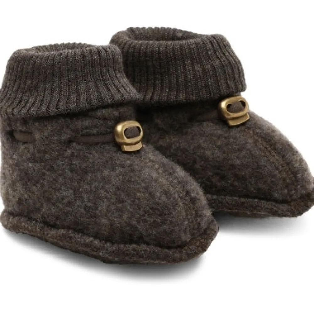 Mikk-Line Uld futter - DARK BROWN MELANGE- Futter|Uldhuer, Uldvanter & Uldfutter