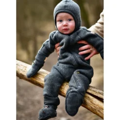 Mikk-Line Uld heldragt - Anthracite Melange- Køredragter|Ulddragter