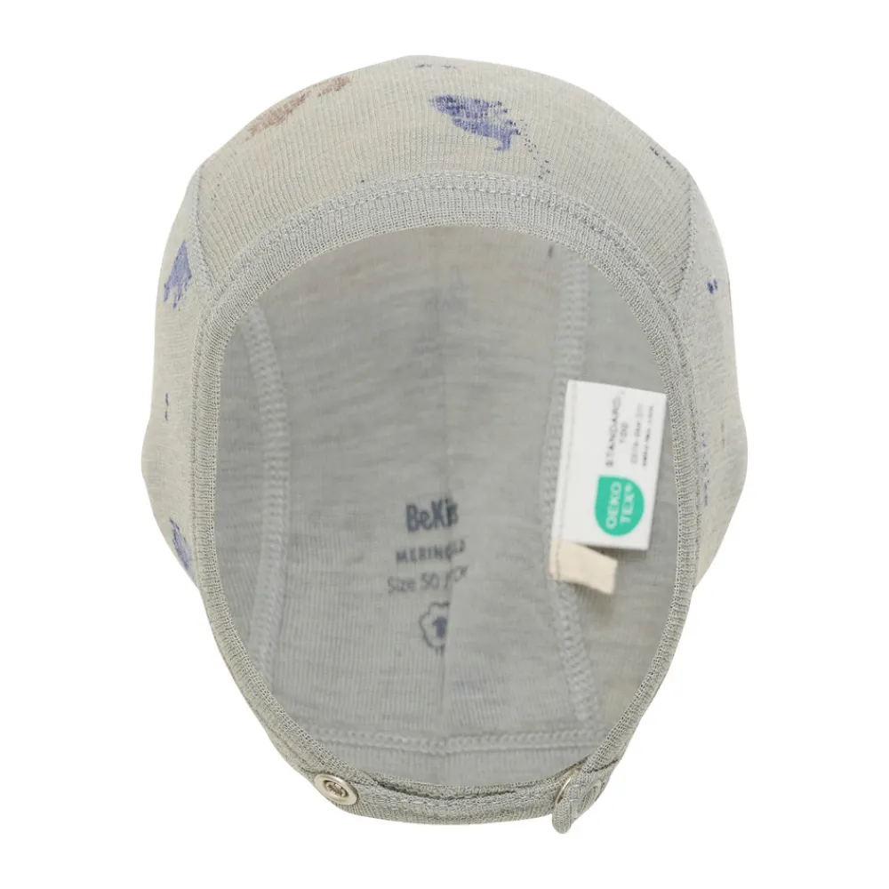 BeKids Uld Hue - Aop - 9709- Uldhuer, Uldvanter & Uldfutter|Babyhjelme