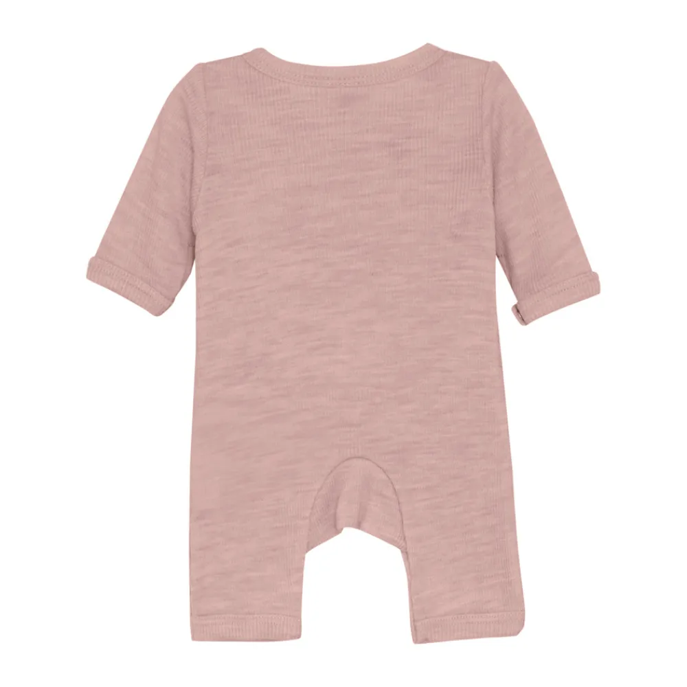BeKids Uld Jumpsuit - Solid - 6340- Ulddragter|Heldragter U. Fod
