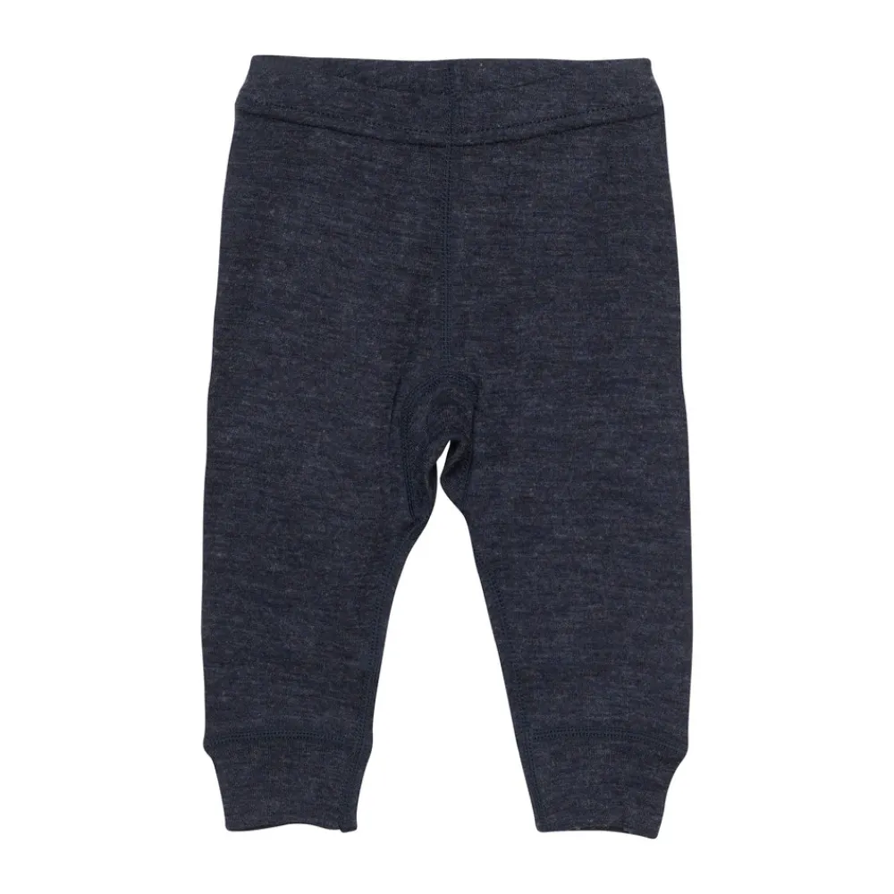 BeKids Uld leggings - solid - 7392- Uldunderdele|Leggings