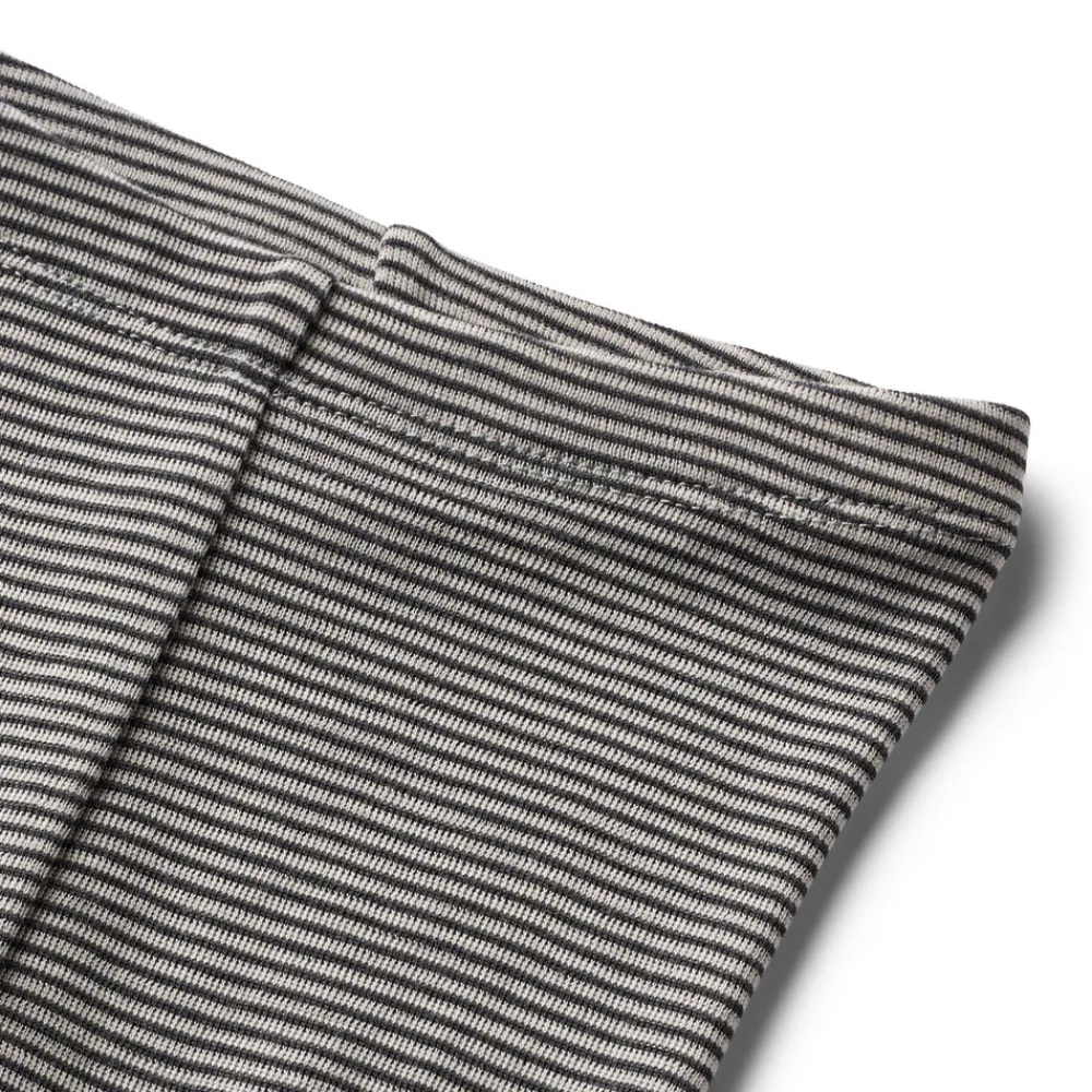 Wheat Uld Leggings Agi - Navy Stripe- Uldunderdele|Leggings
