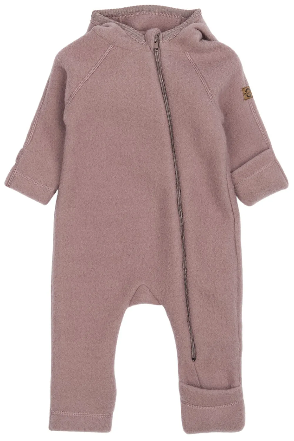 Mikk-Line Ulddragt Med Ører - Twilight mauve- Køredragter|Ulddragter