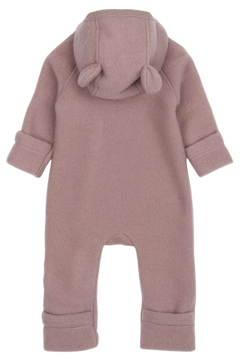 Mikk-Line Ulddragt Med Ører - Twilight mauve- Køredragter|Ulddragter