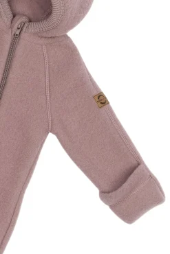 Mikk-Line Ulddragt Med Ører - Twilight mauve- Køredragter|Ulddragter