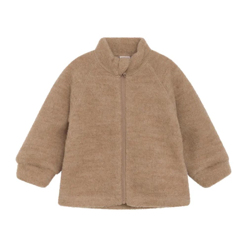 CeLaVi Uldjakke med lynlås - 2330- Uldoverdele|Cardigans, Veste & Trøjer