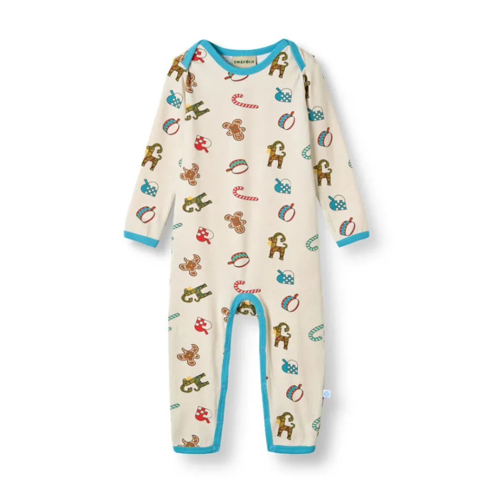 Småfolk Ulm Heldragt - Vanilla- Juletøj|Heldragter U. Fod