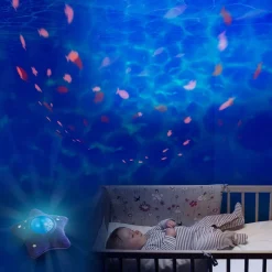 Pabobo Undervands Projector - søstjerne-Børn White Noise Og Højtalere|Lamper