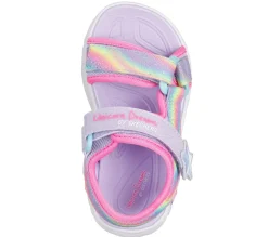 SKECHERS Unicorn dreams sandal - LVMT- Sandaler Med Åben Tå
