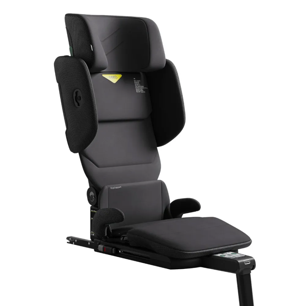 AXKID Up - Arctic Mist Grey- Autostole 100-150 Cm (4-12 År)