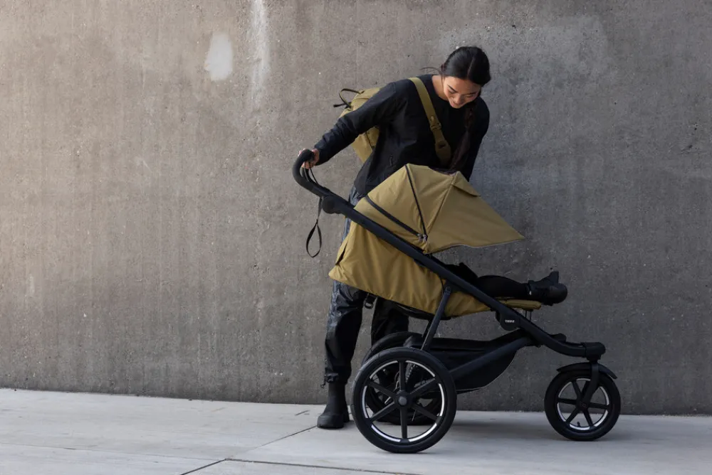 Thule Urban Glide 3 - Nutria Green- Klapvogne Med Flade Sæder
