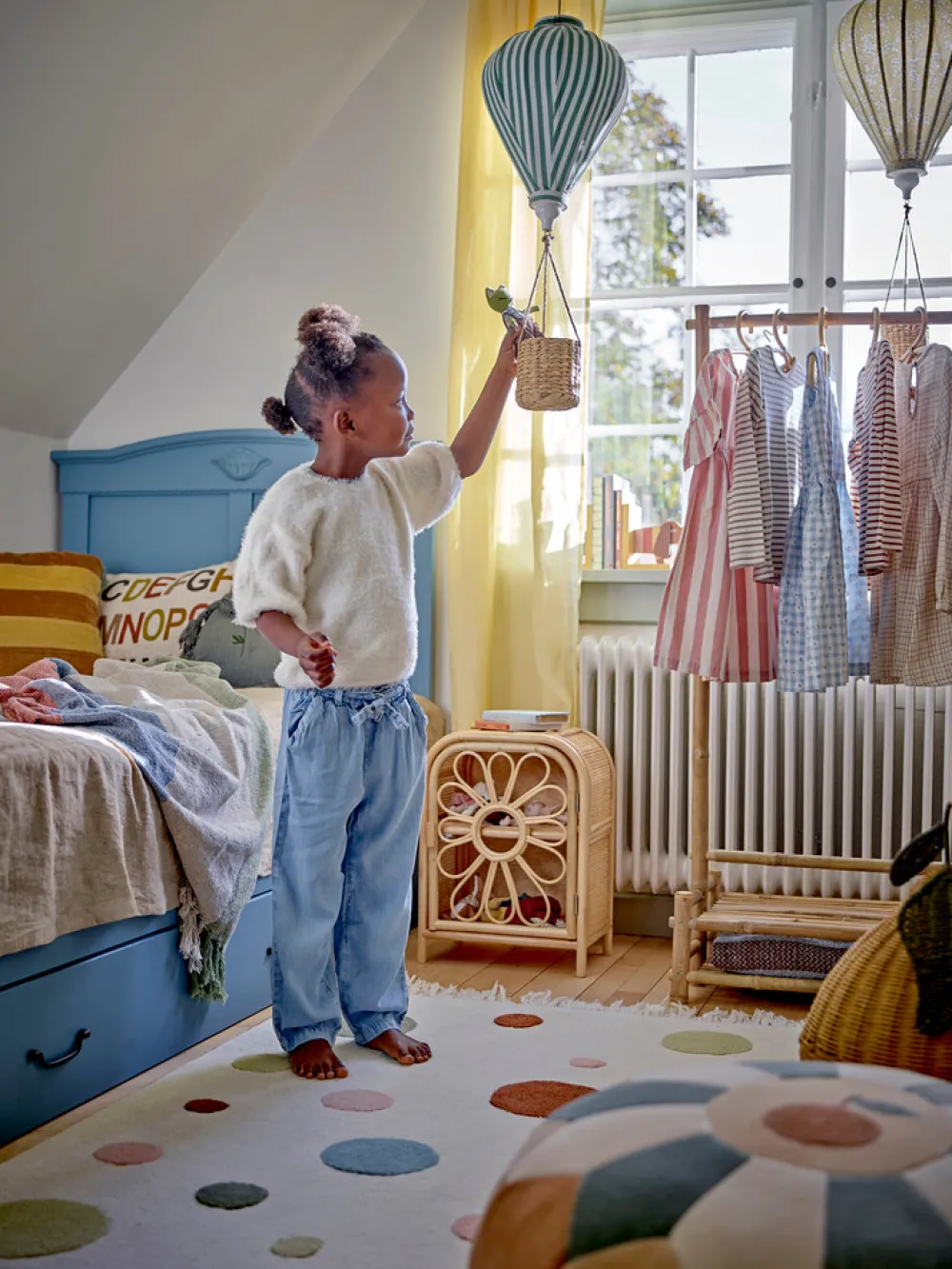 Bloomingvillemini Uro, Gul,-Børn Uroer