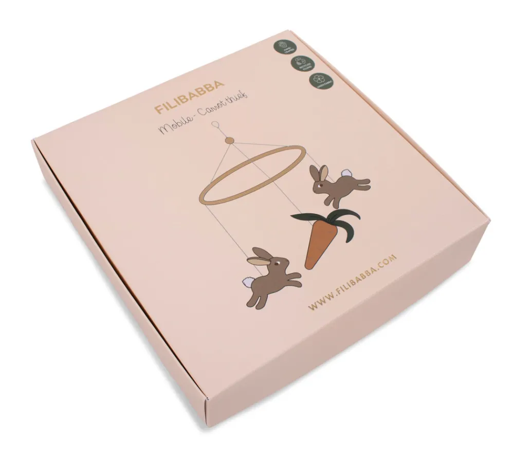 Filibabba Uro i hør - Carrot Thief-Børn Uroer