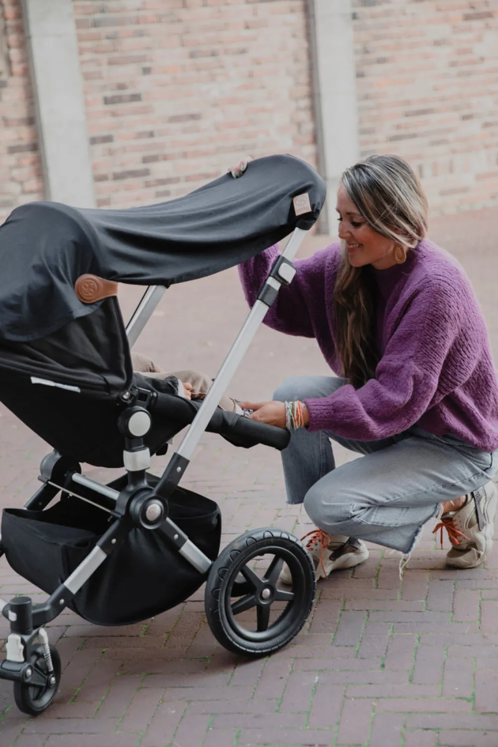 Cloby UV-tæppe - Peanut Brown-Børn Tæpper|Solskærme & Kalecher