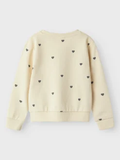 NAME IT Valba sweatshirt - SAND- Cardigans, Veste & Trøjer