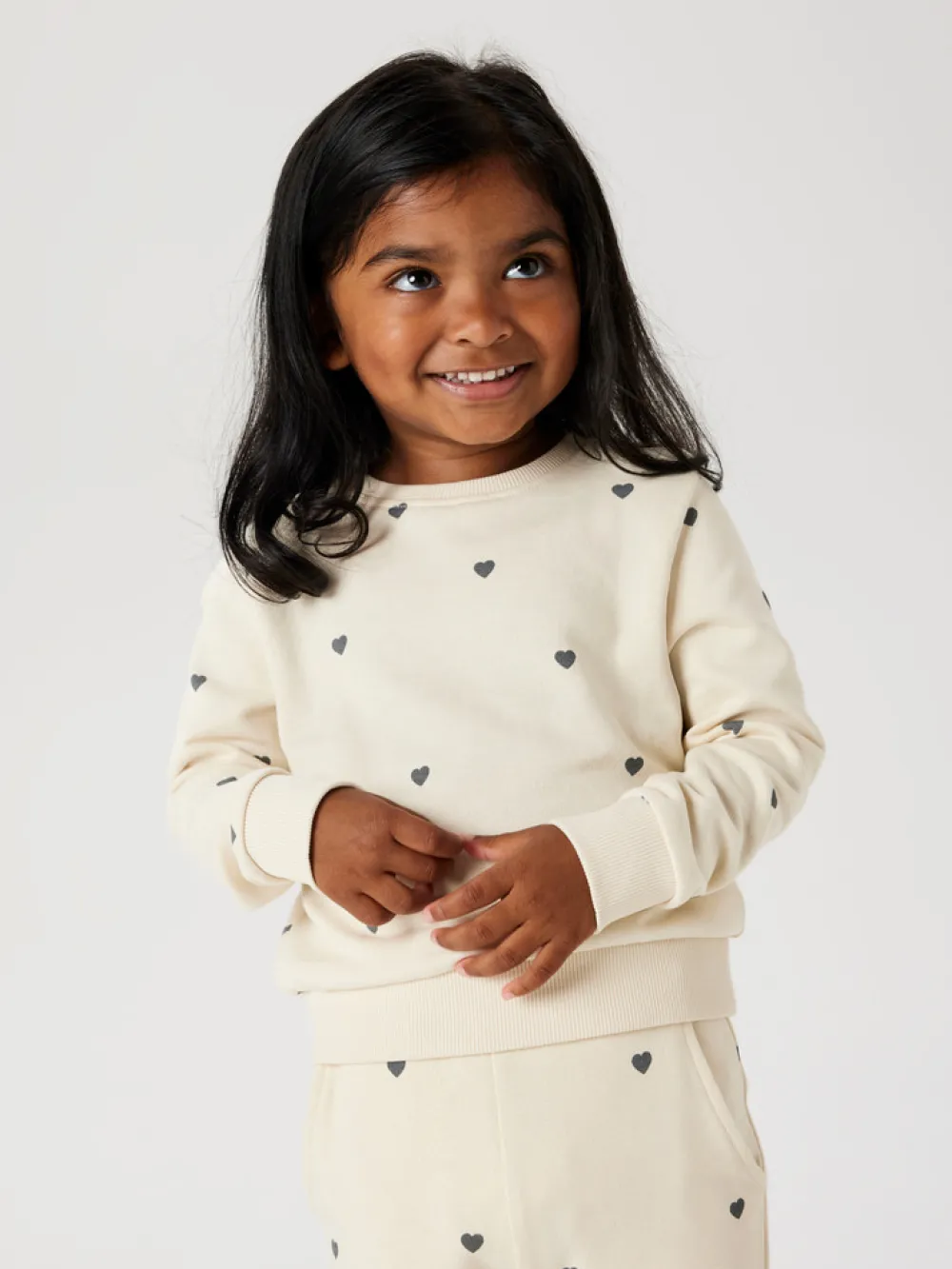 NAME IT Valba sweatshirt - SAND- Cardigans, Veste & Trøjer