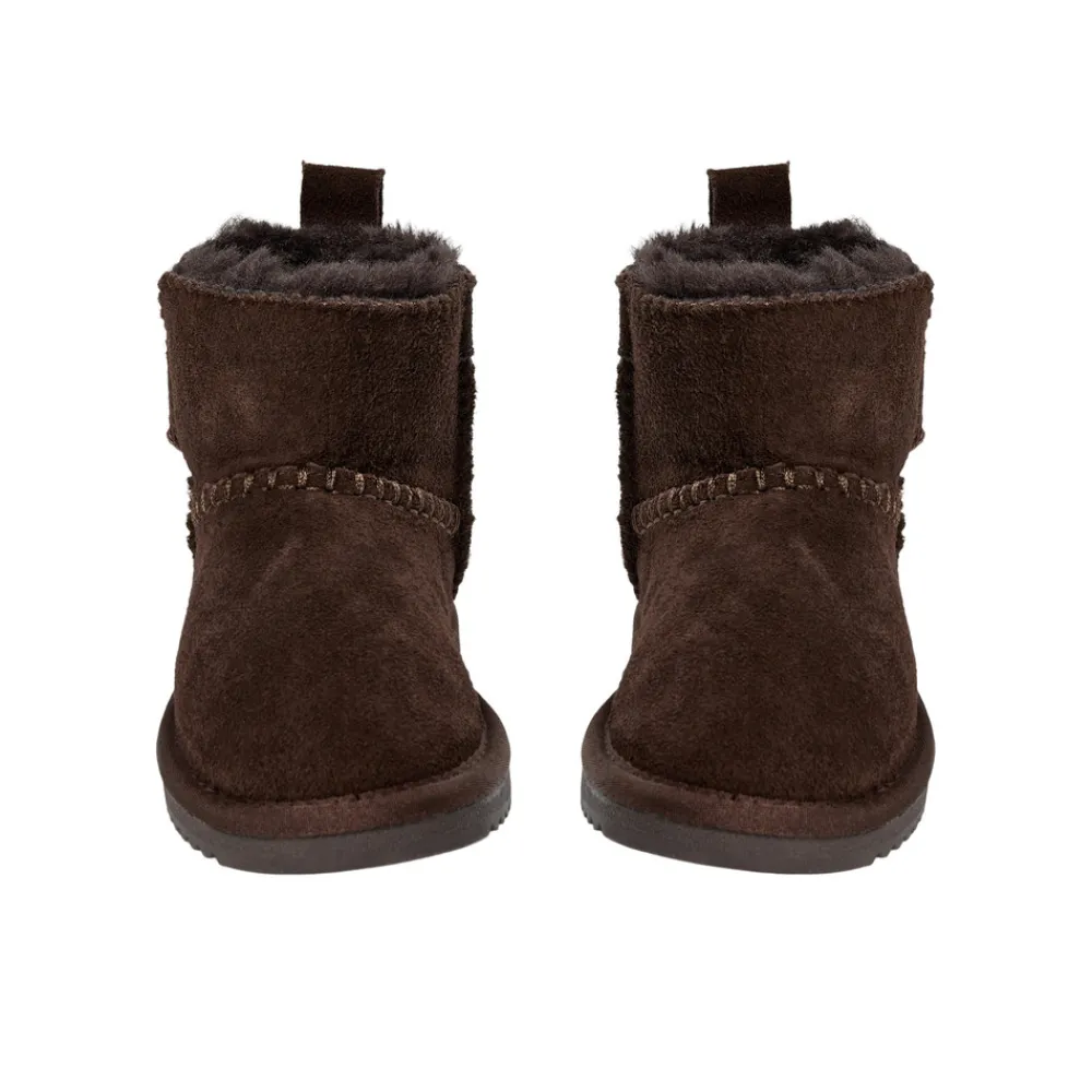 Sofie Schnoor Kids Vale Bamsestøvler - Dark brown- Overgangsstøvler