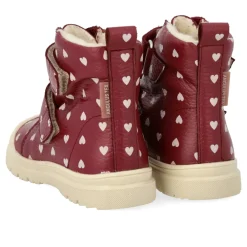 Angulus Vandafvisende TEX-støvle med hjerteprint - 3951- Vinterstøvler